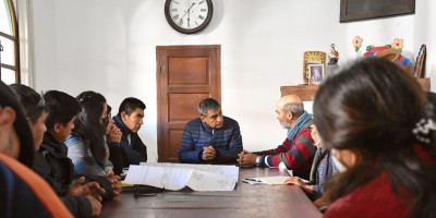 Vecinos de Pueblo Nuevo se reunieron con el Intendente Fernando Almeda
